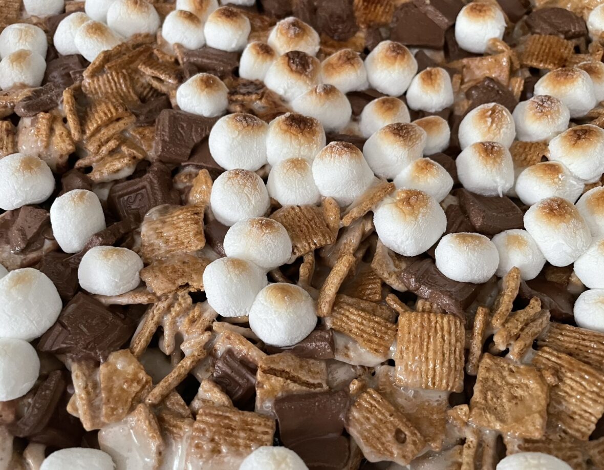 Baked and Loaded S’mores Bars