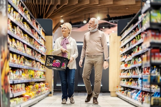 Seniors Shopping