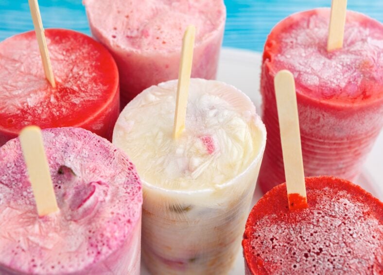Berry Yogurt Pops