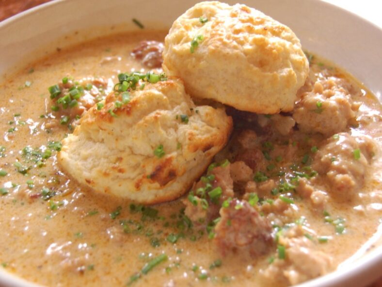 Biscuits and Gravy Unsplash