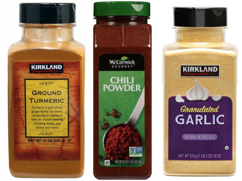 Seasonings Garlic Turmeric Chili Powder Costco