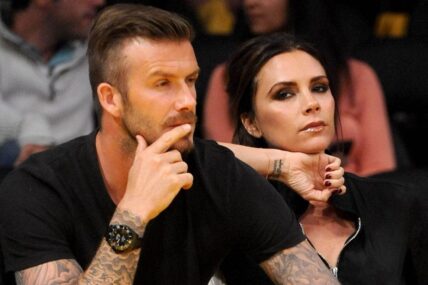David Beckham and wife Victoria Beckham