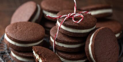 Banana Chocolate Sandwich Cookies