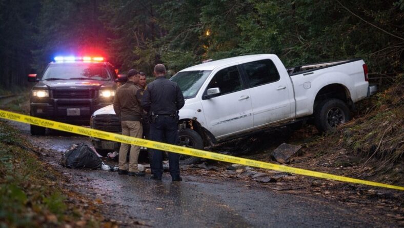 Car in a ditch
