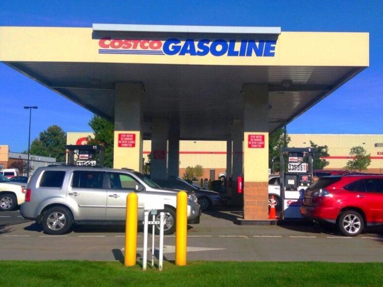 Costco Gas Station Google Commons