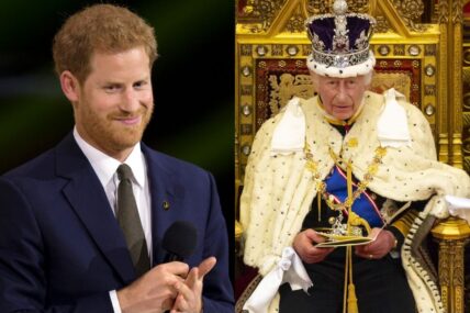 Prince Harry and King Charles