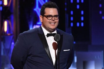 Jun 11, 2017; New York, NY, USA; Josh Gad presents at the 71st TONY Awards at Radio City Music Hall.