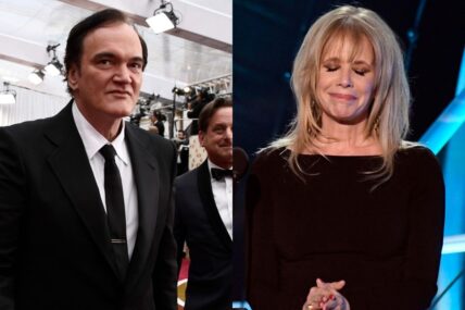 Left: Quentin Tarantino Xxx 20200209 Aps Usa 182 Jpg A Ent Usa Ca. / Right: Rosanna Arquette present the award for Outstanding Performance by a Female Actor in a Television Movie or Limited Series at the 24th Annual Screen Actors Guild Awards at the Shrine Auditorium.