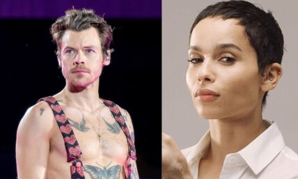 Harry Styles and Zoë Kravitz