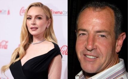 Lindsay Lohan and Father Michael Lohan