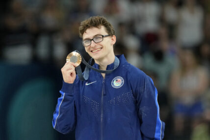 Olympics: Gymnastics / stephen nedoroscik