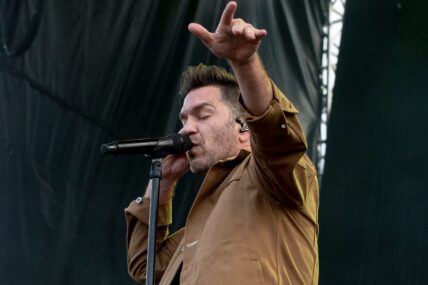 Andy Grammer performs at Beale Street Music Festival in Tom Lee Park in Downtown Memphis on Sunday, May 7, 2023.