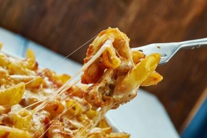 Chicken Parmesan Baked Ziti