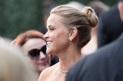 Sep 15, 2024; Los Angeles, CA, USA; Reese Witherspoon at the 76th Emmy Awards at the Peacock Theater on Sunday, Sept. 15, 2024