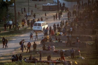 Over 10,000 Migrants Sleeping Under a Bridge in Texas