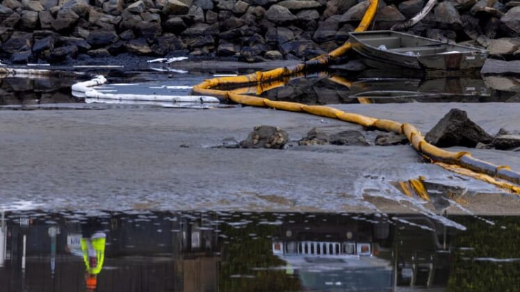 Pipeline from California oil spill was moved 105 feet along sea floor 1