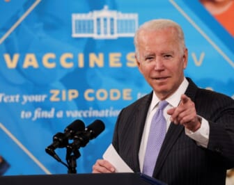 Ten states sue Biden administration over COVID-19 vaccine mandate for U.S. health workers